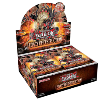 Yugioh Booster Display Legacy of Destruction