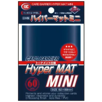 KMC Kartenhüllen Hyper Mat Blue