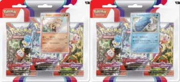 Pokemon Karmesin & Purpur 3-Pack Blister Heerashai