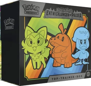 Pokémon Top Trainer Box Enticklungen in Paldea