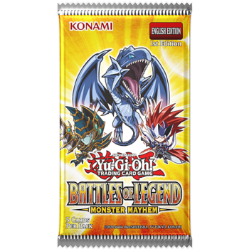 Yugioh Booster Pack Battles of Legend: Monster Mayhem
