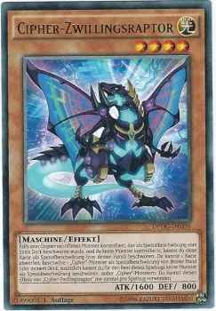 Duelist Pack: Dimensional Guardians Cipher-Zwillingsraptor