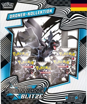 Pokemon Schwarze Blitze Ordner-Kollektion