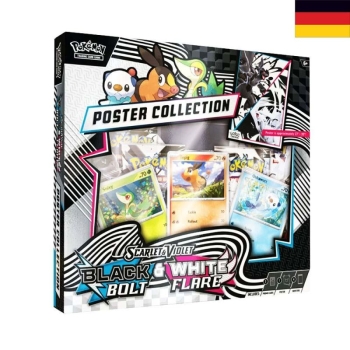 Pokemon Schwarze Blitze & Weisse Flammen Poster-Kollektion