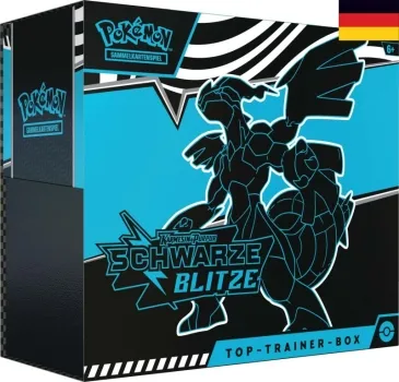 Pokémon Top Trainer Box Schwarze Blitze
