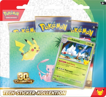 Pokemon Tech-Sticker-Kollektion Alola-Kokowei