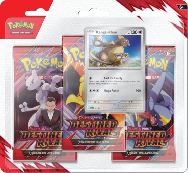 Pokemon Ewige Rivalen 3-Pack Blister Kangama