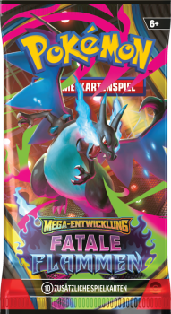 Pokemon Fatale Flammen Booster 1