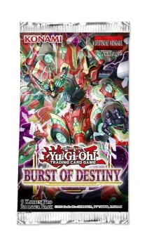 Yugioh Booster Pack Burst of Destiny