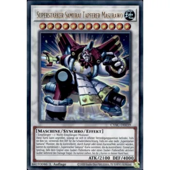 Superstarker Samurai Tapferer Masurawo - CYAC-DE039