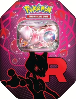 Pokemon Tin Box Team Rockets Mewtu