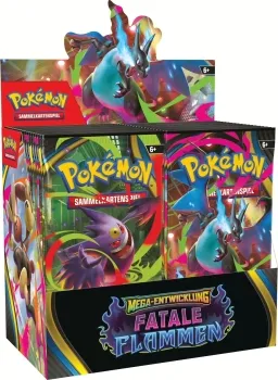 Pokemon Fatale Flammen Display