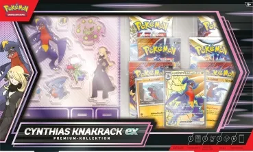 Pokemon Cynthias Knakrack-ex Premium Kollektion