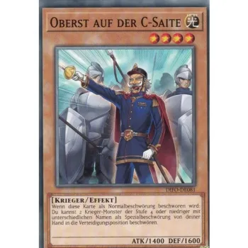 Oberst auf der C-Saite