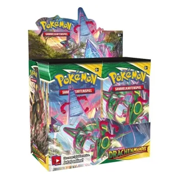 Pokemon Drachenwandel Display