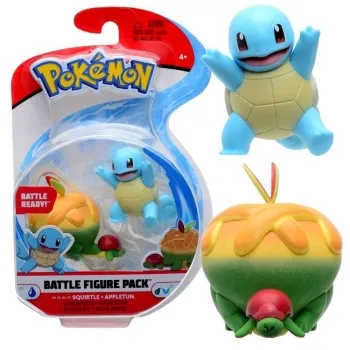 Pokemon Battle Figur Shiggy + Schlapfel