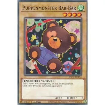 Puppenmonster Bär-Bär