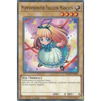 Puppenmonster Fräulein Mädchen