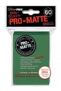 Ultra Pro Small Sleeves Pro Matte Green
