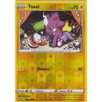 Toxel 105/264 - Reverse Holo