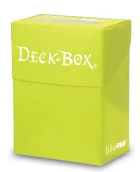 Ultra Pro Deck Box Bright Yellow