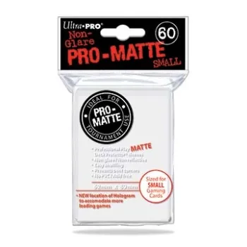 Ultra Pro Small Sleeves Pro Matte White