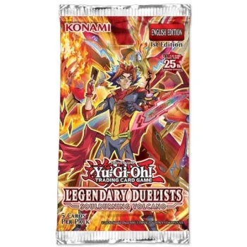 Yugioh Booster Pack Legendary Duelists: Soulburning Volcano