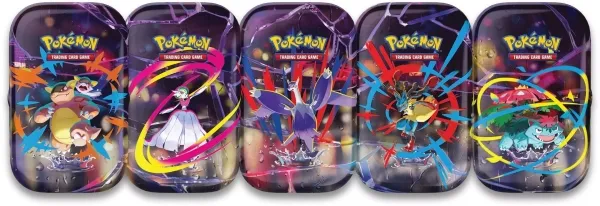 Pokemon Karmesin & Purpur Mega-Entwicklung Mini Tin