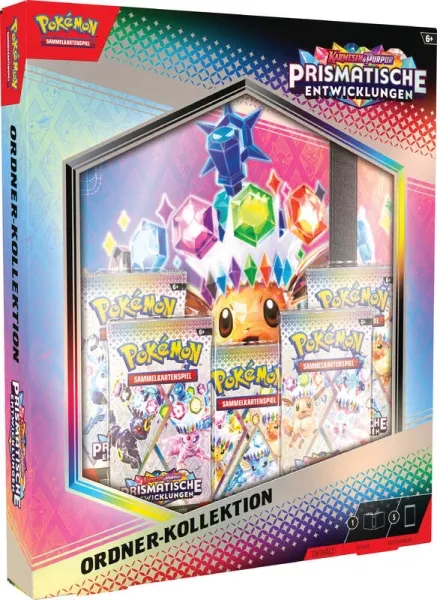 Pokemon Prismatische Entwicklungen Ordner-Kollektion