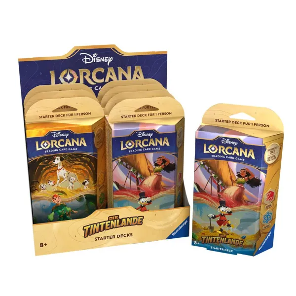 Disney Lorcana Die Tintenlande Starter Deck