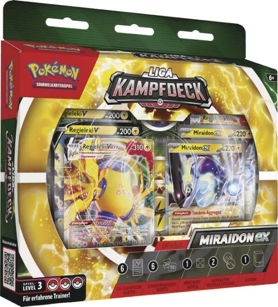 Pokemon Liga-Kampfdeck Miraidon-ex & Regieleki-VMAX