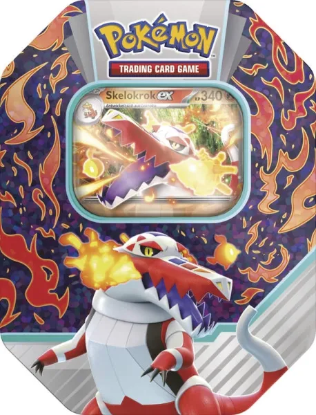 Pokemon Tin Box Skelokrok ex