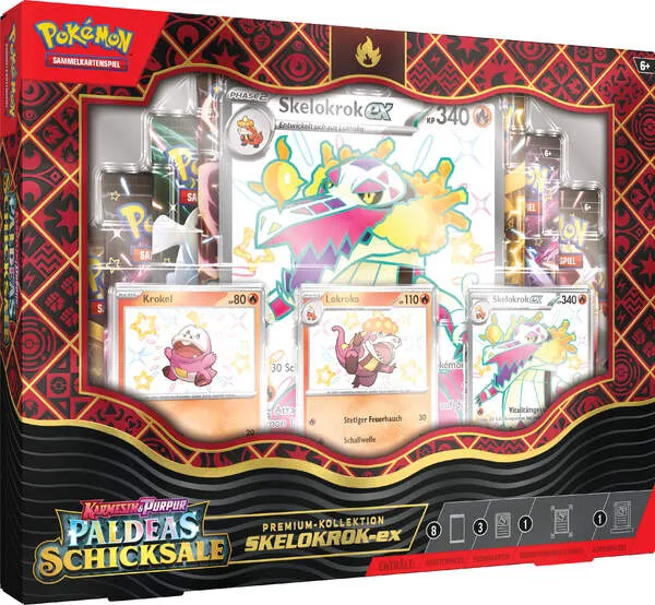 Pokemon Skelokrok-ex Premium Kollektion