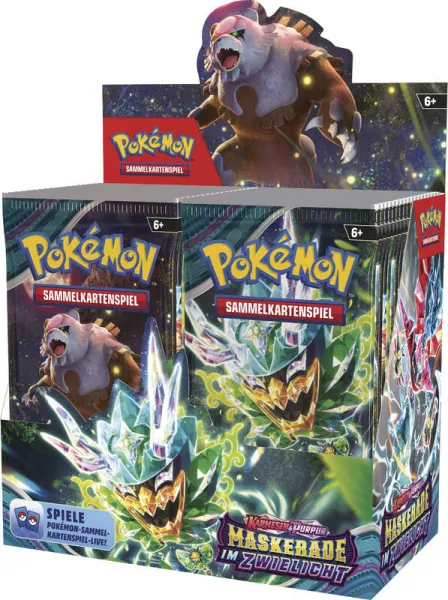 Pokemon Maskerade im Zwielicht Display