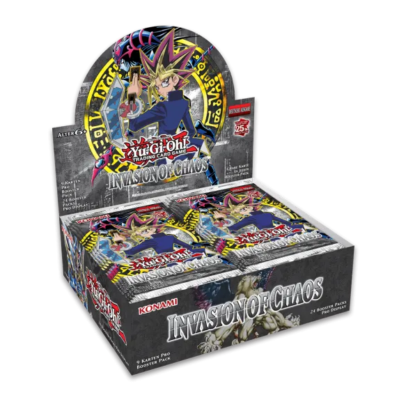 Yugioh Booster Display Invasion of Chaos