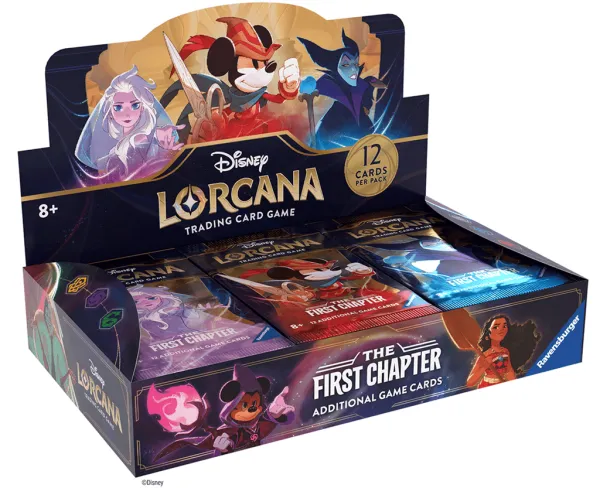 Disney Lorcana: "The First Chapter" Booster Display