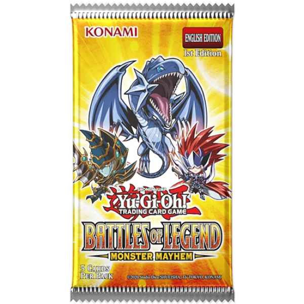 Yugioh Booster Pack Battles of Legend: Monster Mayhem