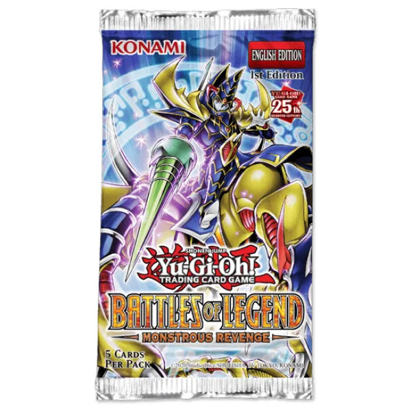 Yugioh Booster Pack Monstrous Revenge