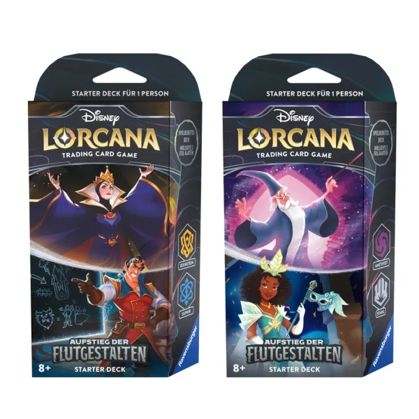 Disney Lorcana Aufstieg der Flutgestalten Starter Deck