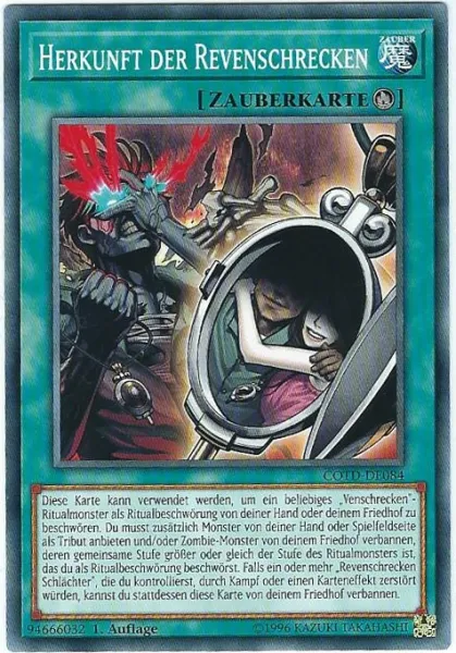 Herkunft der Revenschrecken Herkunft der Revenschrecken