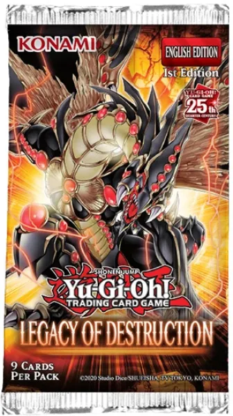 Yugioh Booster Pack Legacy of Destruction