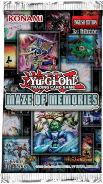 Yugioh Booster Pack Maze of Memories