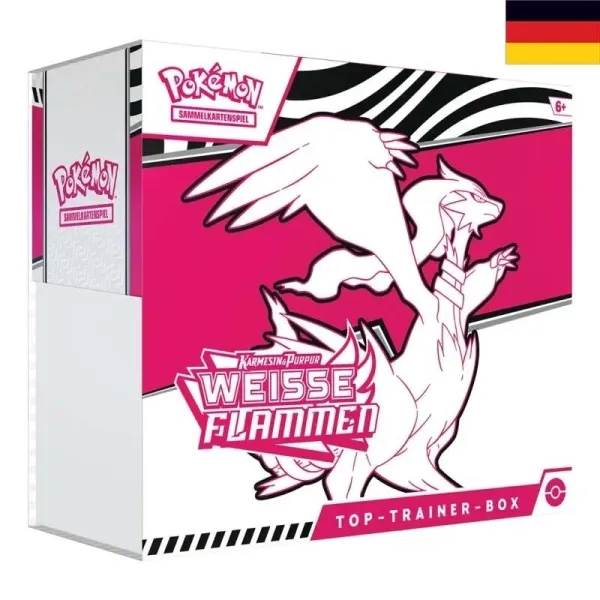 Pokémon Top Trainer Box Weisse Flammen