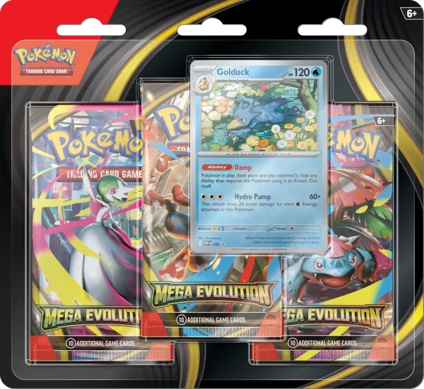 Pokemon Mega-Entwicklung 3-Pack Blister Entoron
