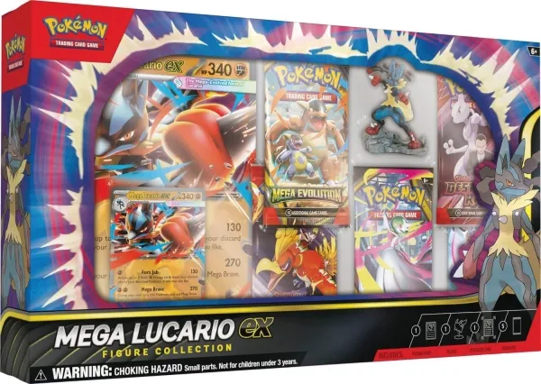 Pokemon Mega-Lucario-ex Figuren-Kollektion