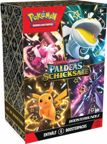 Pokemon Paldeas Schicksale Booster Bundle