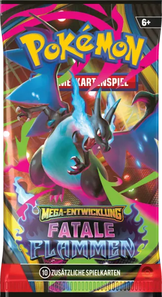 Pokemon Fatale Flammen Booster 1