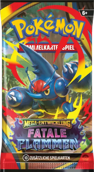 Pokemon Fatale Flammen Booster 2