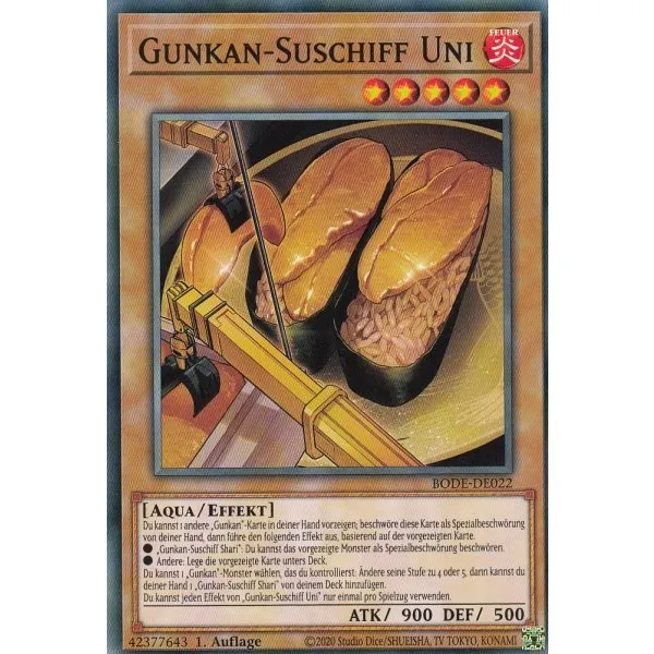 Gunkan-Suschiff Uni