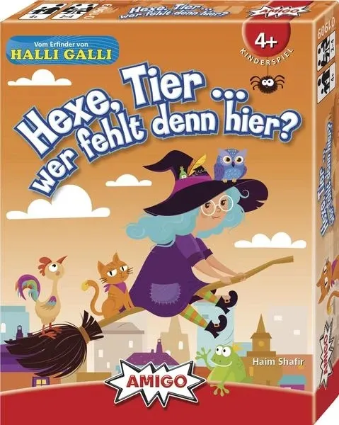 Hexe, Tier ... wer fehlt denn hier?